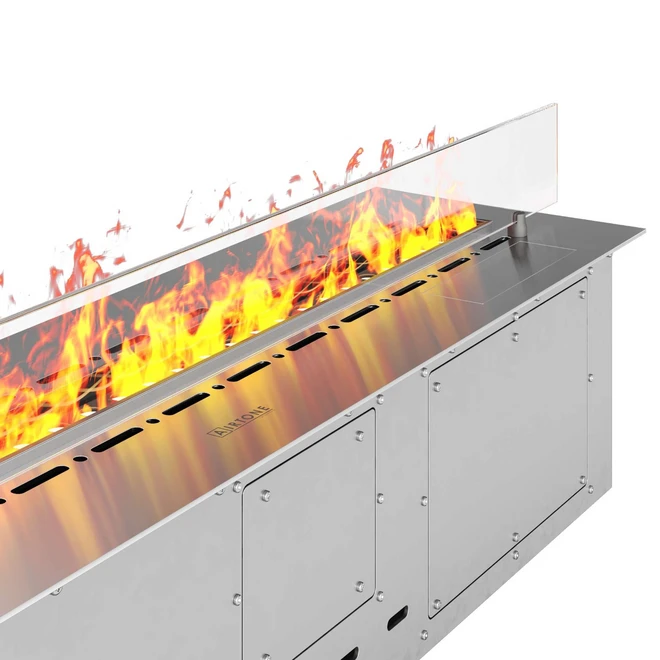Угловой паровой камин Vepo Angle 1500x1500 (AirTone)